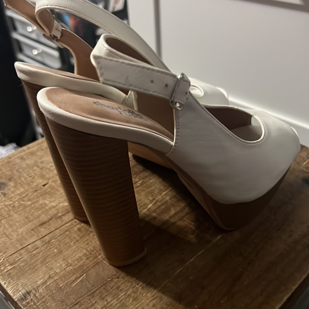 Charlotte Russe open toe heel - Picture 4 of 7